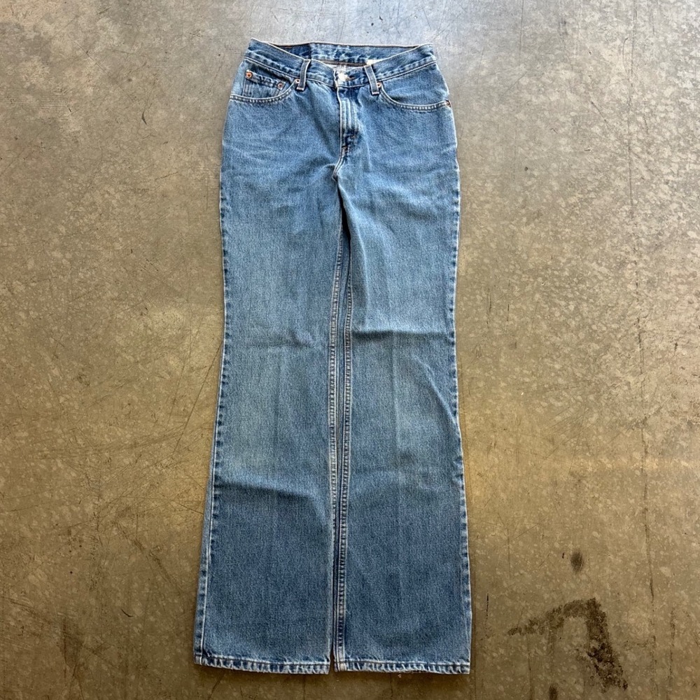 Vintage Levi's 517 Slim Fit Bootcut Jeans Size 7 Jr Made in Mexico